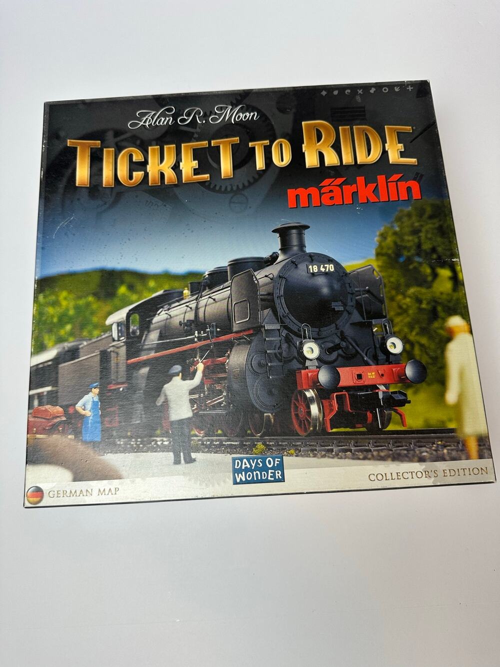 Ticket to Ride Märklin Collector’s Edition 2006 German Map Board Game